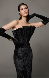 3 of 6 MNM Couture N0631 Black