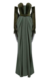 2 of 12 MNM Couture N0634 Olive
