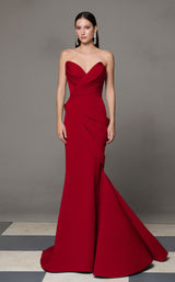 2 of 12 MNM Couture N0637 Red