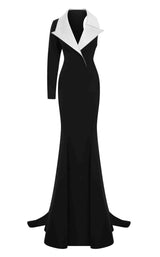 1 of 4 MNM Couture N0638 Black