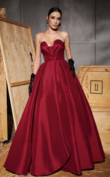 9 of 10 MNM Couture N0642 Red