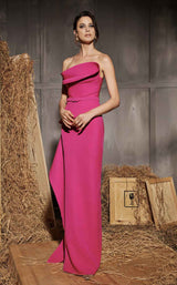 3 of 18 MNM Couture N0647 Fuchsia