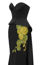 2 of 8 MNM Couture N0648 Black-Olive