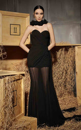 1 of 19 MNM Couture N0655 Black