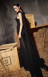 6 of 19 MNM Couture N0655 Black