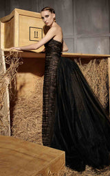 4 of 19 MNM Couture N0656 Black