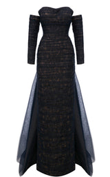 8 of 19 MNM Couture N0656 Navy Blue