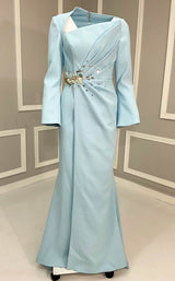 1 of 4 MNM Couture V02055 Light Blue