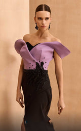 2 of 4 MNM Couture V07428 Dress