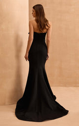 11 of 13 MNM Couture V07456 Black/Royal