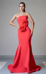 1 of 13 MNM Couture V07548 Coral