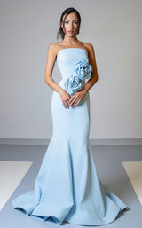 2 of 13 MNM Couture V07548 Blue