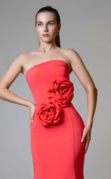 4 of 13 MNM Couture V07548 Coral