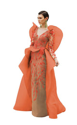 1 of 4 MNM Couture 2359 Orange