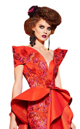 2 of 4 MNM Couture 2422 Red
