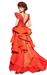 3 of 4 MNM Couture 2422 Red