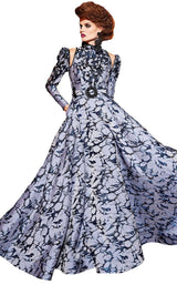 2 of 3 MNM Couture 2428 Blue