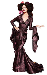 2 of 5 MNM Couture 2437 Purple
