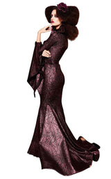 4 of 5 MNM Couture 2437 Purple