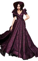 1 of 4 MNM Couture 2438 Purple
