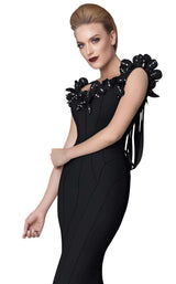 2 of 8 MNM Couture G0548 Black