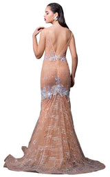 3 of 4 MNM Couture K3601