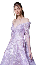 2 of 4 MNM Couture K3611 Lilac