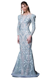 1 of 4 MNM Couture K3618 Blue