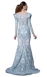 3 of 4 MNM Couture K3618 Blue