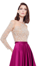 2 of 4 MNM Couture N0191 Magenta
