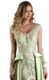 2 of 4 MNM Couture K3559 Lime