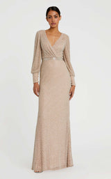 1 of 3 Mac Duggal 10062 Ivory/Nude