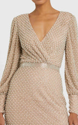 2 of 3 Mac Duggal 10062 Ivory/Nude