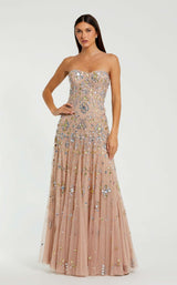 1 of 3 Mac Duggal 10100 Light Rose