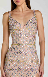 2 of 3 Mac Duggal 10155 Light Rose