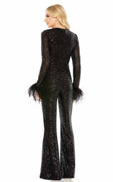 3 of 3 Mac Duggal 11581 Jumpsuit Black