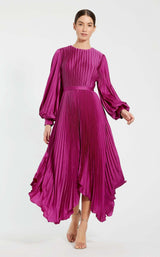 1 of 3 Mac Duggal 11638 Fuchsia