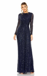 1 of 6 Mac Duggal 11659 Midnight