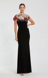 1 of 3 Mac Duggal 11817 Black-Multi