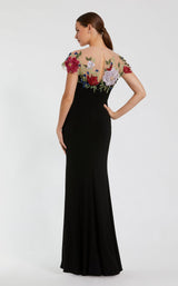 3 of 3 Mac Duggal 11817 Black-Multi