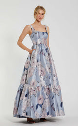 1 of 3 Mac Duggal 11826 Blue Multi