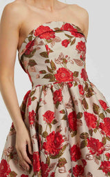 2 of 3 Mac Duggal 11827 White-Multi