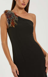 2 of 3 Mac Duggal 11843 Black Multi
