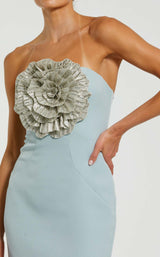 2 of 3 Mac Duggal 11855 Powder Blue