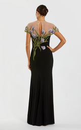 3 of 3 Mac Duggal 11912 Black Multi