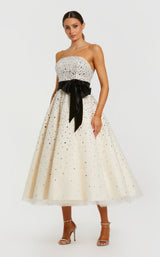 1 of 3 Mac Duggal 11983 Black/Cream