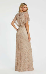 3 of 3 Mac Duggal 14523 Nude/Gold