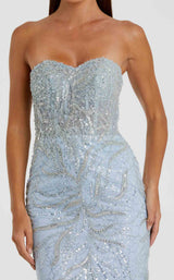 4 of 6 Mac Duggal 20544 Powder Blue