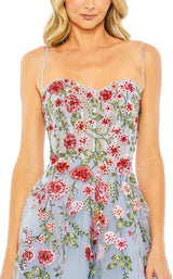 2 of 3 Mac Duggal 20651 Powder Blue