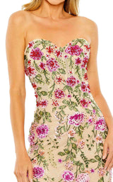 2 of 3 Mac Duggal 20652 Pink-Multi